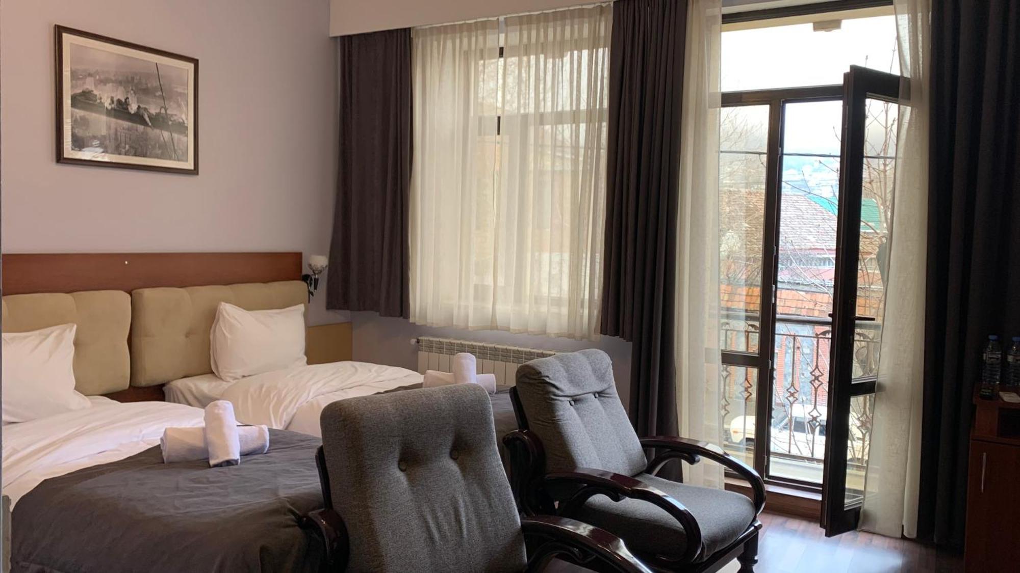 Yaffle Inn Shaki Boutique Hotel Şǝki الغرفة الصورة